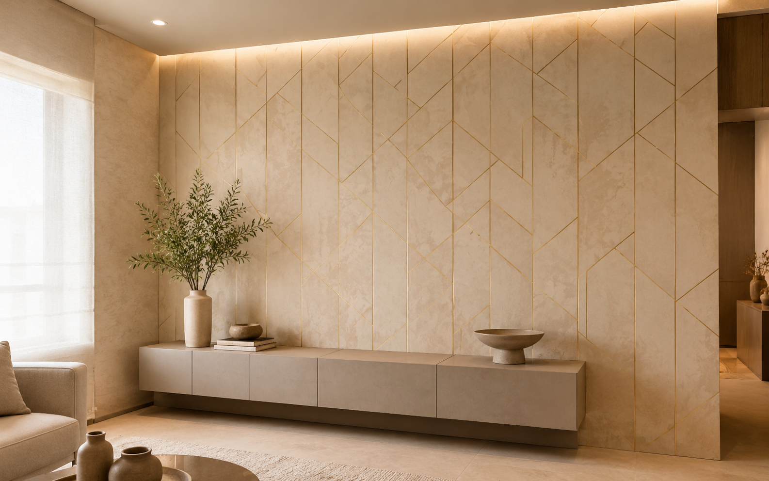 Decoración y acabados de pintura
