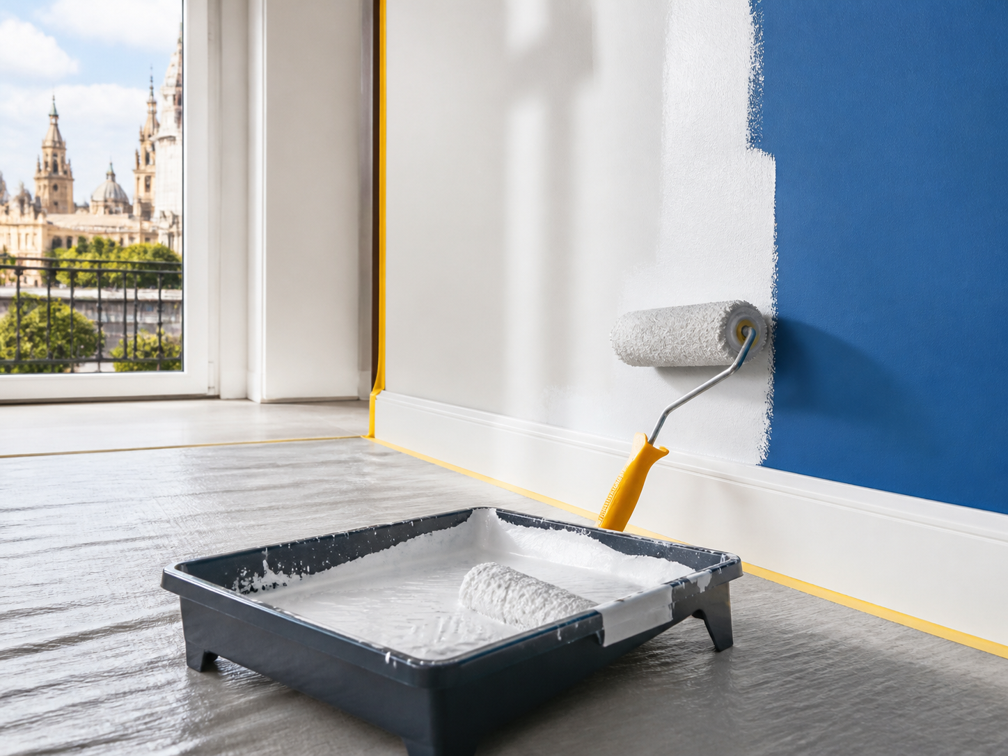 Servicio de pintura interior