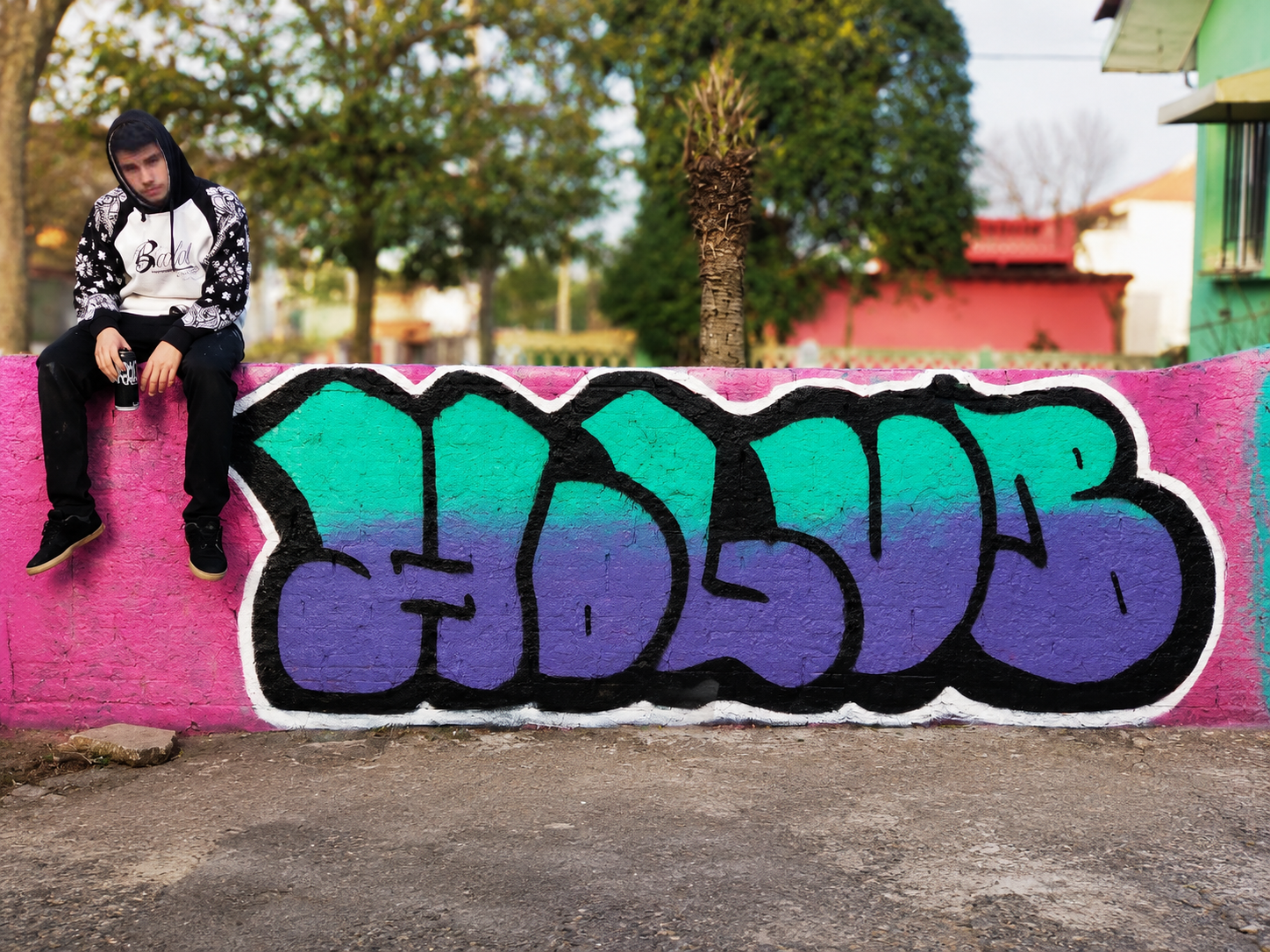 Graffiti en instituto