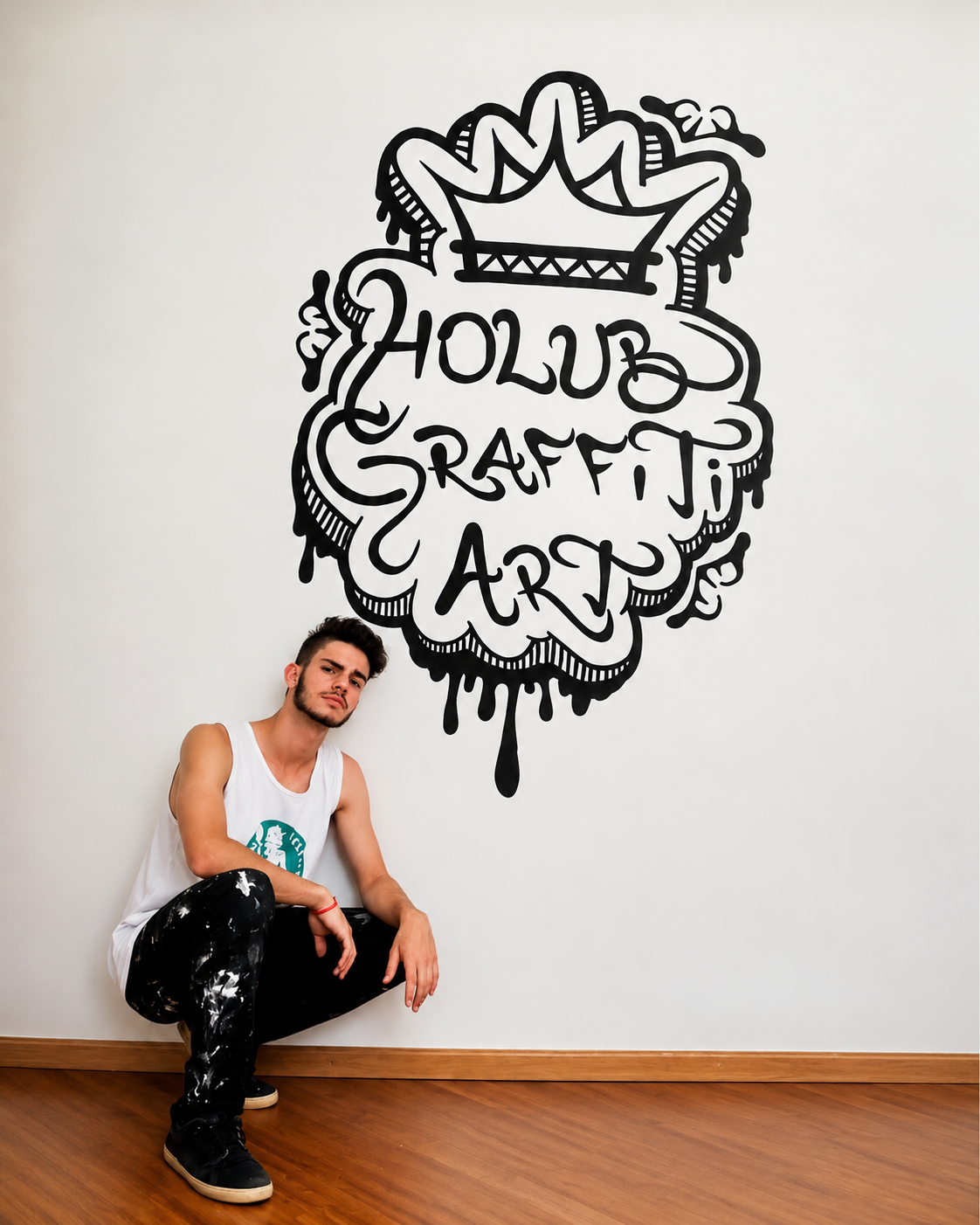 Lettering en habitación
